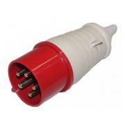 Вилка эл. каб. 32А 3P+E+N 380В IP44