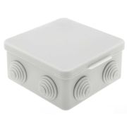 Коробка распред.квадратная ОП 100х100х55 с крышкой IP54