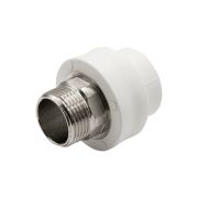 Муфта полипропиленовая комбинированная с наружней  резьбой ф 32мм х 1