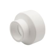 Муфта полипропиленовая переходная 63х40 вн/вн БЕЛАЯ