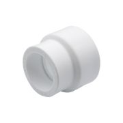 Муфта полипропиленовая переходная 63х40 нар/вн БЕЛАЯ