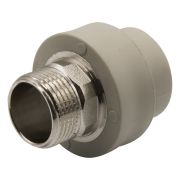 Муфта полипропиленовая комбинированная с наружней  резьбой ф 32мм х 1