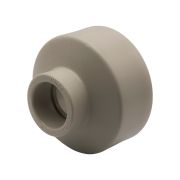 Муфта полипропиленовая переходная 63х32 вн/вн серая