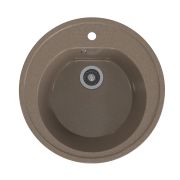 Мойкa ML-GMS02 СТАНДАРТ круглая, терракот (307), 505мм (глуб. чаши 165)