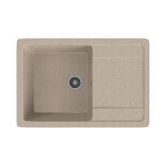 Мойка ML-GMS15 СТАНДАРТ с крылом, песочный (302), 640*505*185мм