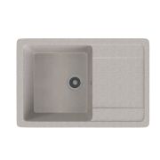 Мойка ML-GMS15 СТАНДАРТ с крылом, светло-серый (310), 640*505*185мм