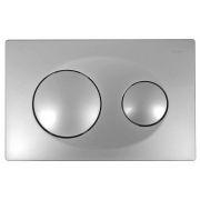 Панель смыва AZARIO хром глянец (круглая)