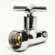 Вентиль запорный прямой для П/С 1''х1/2'' г/г