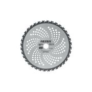 Диск для триммера ф255ммx25.4x1,3х36Т 36 зуб., ANTI-KICK твердосплавными зубцами