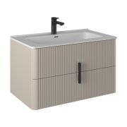 Тумба подвесная из ДСП и МДФ Арно BRIZ т8-100 (ум. Прато МАТ)