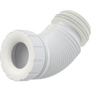 Гофра сливная для унитаза L230-530 мм ALCAPLAST A97SN