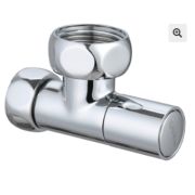 Вентиль запорный угловой для П/С 1''х3/4'' г/г