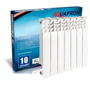 Радиатор алюминиевый AQUAPROM 100/500 10 секций 120Вт/сек
