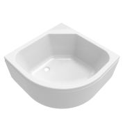 Поддон полукруг 90х90х45 акриловый глубокий d50 ПД5 Triton (каркас+панель)