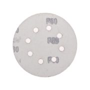 Диск абразивный на ворсовой основе на липучке перфорир. P60 125мм (уп.10шт) Kranz KR-91-1165