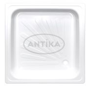 Поддон квадрат 70х70 Antika стальной (ВИЗ)