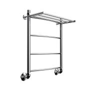 Полотенцесушитель  ЛЦ 60х50 1'' ПОЛКА 4 перекл ДУГА универс подкл (крепеж, монт комп угл 1х3/4)*