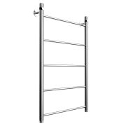 Полотенцесушитель  ЛЦ 80х50 1'' 5 перекл ПРЯМОЙ нижнее подкл (крепеж, без монт комп) В10