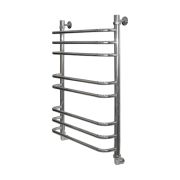 Полотенцесушитель  ЛЦ 80х50 1'' 8 перекл ПРЯМОУГ универс подкл (крепеж, монт комп угл 1х3/4)*