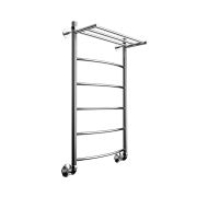 Полотенцесушитель  ЛЦ 80х50 1'' ПОЛКА 6 перекл ДУГА универс подкл (крепеж, монт комп угл 1х3/4)*