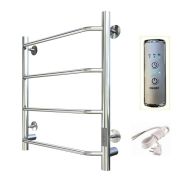 Полотенцесушитель электрический ЛЦ 60х40 4 пер ТРАПЕЦИЯ унив (скрыт подкл, таймер,223Вт) ТРУГОР 00-0