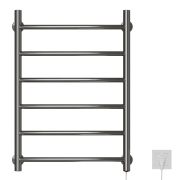 Полотенцесушитель электрический ЛЦ 60х50 6 перекл ДУГА правый (кнопочный выкл, 255 Вт) ZOX