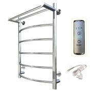 Полотенцесушитель электрический ЛЦ 80х50 7 перекл ДУГА ПОЛКА унив (скрыт подкл,таймер,398Вт) ТРУГОР
