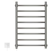 Полотенцесушитель электрический ЛЦ 80х50 8 перекл ДУГА левый (кнопочный выкл, 340 Вт) ZOX