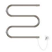 Полотенцесушитель электрический М 60x60 (кнопочный выкл, 222 Вт) ZOX