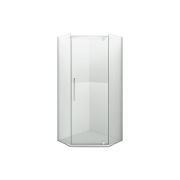Душевое ограждение 100х100х200 пятиугольник ER10110V-C1 ERLIT трапеция