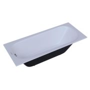 Ванна чугунная 180x80 AQ8080FH-00 ГАММА в комплекте с 4-мя ножками и 2-мя ручкам