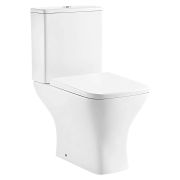 Унитаз напольный Azario Nigel безободковый, tornado, сиденье дюропласт с микролифтом