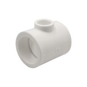 Тройник полипропиленовый переходной ф 50мм х 25мм х 50мм БЕЛЫЙ