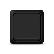 Выключатель 1-кл. ОП Олимп 10А IP20 черн. Universal 2209