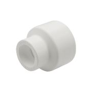 Муфта полипропиленовая переходная 50х25 нар/внут БЕЛАЯ