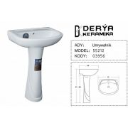 Умывальник-тюльпан DREYA keramika 55212 EX 55см