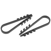 Дюбель-хомут 19-25мм для круглого кабеля NO-224-227 черн. (уп.100шт) Эра Б0066267