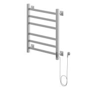 Полотенцесушитель электрический ЛЦ 60х50 6 перекл ТРИУМФ-2 БЕЛЫЙ (правый, терморег,312 Вт) ZOX