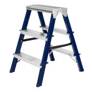 Емкость горизонтальная 100л Байдар Пласт синяя (д78хв48)