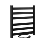 Полотенцесушитель электрический ЛЦ 60х50 6 перекл ЧЕРНЫЙ (160 Вт) BRIMIX