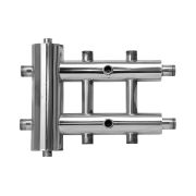 Гидрострелка 1'', с распределительными коллекторами, 3 контура, нерж сталь ГРРК25-3 ТРУГОР ГРРК25-3