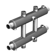 Коллектор распределительный 1'', 3 контура, нерж сталь РК25-3 ТРУГОР РК25-3
