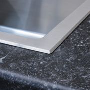 Мойка настол.монтаж 50х50 (3,0) вып 3 1/2  MIXLINE PRO 20см с сифоном (сатин)