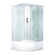 ДК ERLIT 90х90х215 глуб.поддон 42см ER3509TP-C3-RUS мат.стек.4мм. полочка, зерк.