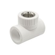 Тройник полипропиленовый комбинированный с внутренней резьбой ф 25мм х 1/2