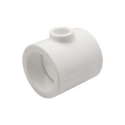 Тройник полипропиленовый переходной ф 50х20х50 БЕЛЫЙ