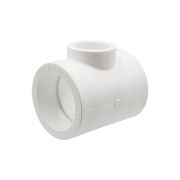 Тройник полипропиленовый переходной ф 63х40х63 БЕЛАЯ
