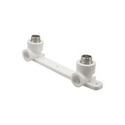 Уголок полипропиленовый комбинированный с наружней резьбой ф 20мм х 1/2