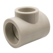 Тройник полипропиленовый переходной 63х50х63 серый