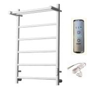 Полотенцесушитель электрический ЛЦ 80х50 ПОЛКА 6 перекл ПРЯМОЙ БЕЛЫЙ (унив,подкл. таймер,450 Вт) ZOX